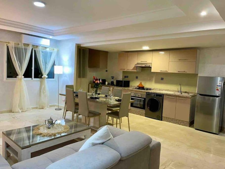 Appartement Haut Standing 3 Chambres Avec Terasse Quartier Gueliz Hivernage A Marrakech I19 Марракеш Екстер'єр фото